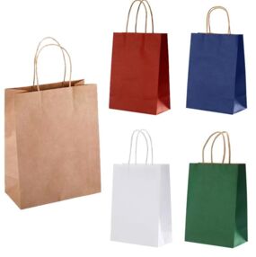 подарунковий пакет 22 х 11 х 27 см 63-2-9 Крафт