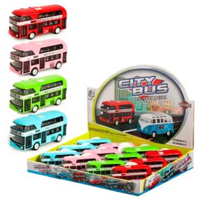 Автобус 9 см металевий London M8548-012