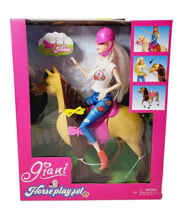 Лялька 30 см на коні 21 см TX059554 Ціна (цена) 332.60грн. | придбати  купити (купить) Лялька 30 см на коні 21 см TX059554 доставка по Украине, купить книгу, детские игрушки, компакт диски 0