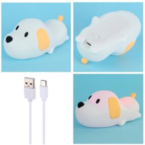 Нічник силіконовий Песик 15,5 х 7,5 см HY-2225