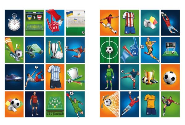 Розмальовка зі стікерами Футбол Ідейка CB32 Ціна (цена) 56.00грн. | придбати  купити (купить) Розмальовка зі стікерами Футбол Ідейка CB32 доставка по Украине, купить книгу, детские игрушки, компакт диски 1