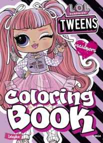 Розмальовка зі стікерамиTweens Ali Dance  "Ідейка"LCB9