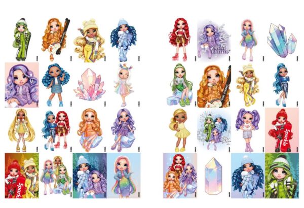 Розмальовка зі стікерами Rainbol High Winter Break Ідейка LCB34 Ціна (цена) 56.00грн. | придбати  купити (купить) Розмальовка зі стікерами Rainbol High Winter Break Ідейка LCB34 доставка по Украине, купить книгу, детские игрушки, компакт диски 1