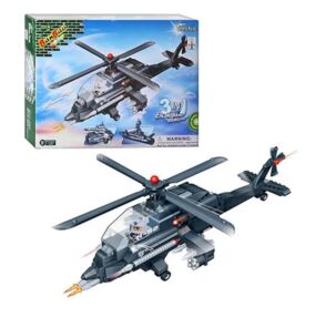 Конструктор Banbao Армія 3 в 1 Вертоліт танк та крейсер 295 елементів 8478