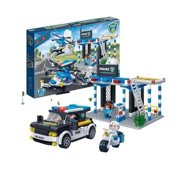 Конструктор Banbao Поліцейський гараж елементів 7002 Ціна (цена) 966.80грн. | придбати  купити (купить) Конструктор Banbao Поліцейський гараж елементів 7002 доставка по Украине, купить книгу, детские игрушки, компакт диски 1