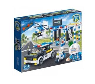 Конструктор Banbao Поліцейський гараж елементів 7002