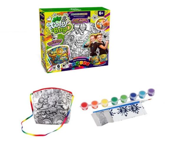 Набір для творчості Сумка-розмальовка міні My Color Bag mCOB-01-03 Ціна (цена) 128.10грн. | придбати  купити (купить) Набір для творчості Сумка-розмальовка міні My Color Bag mCOB-01-03 доставка по Украине, купить книгу, детские игрушки, компакт диски 0