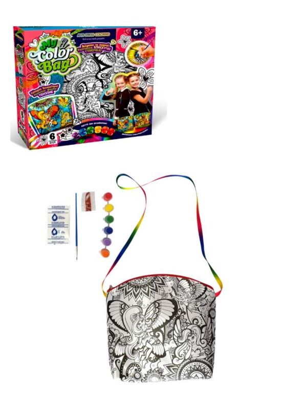 Набір для творчості Сумка-розмальовка міні My Color Bag mCOB-01-05 Ціна (цена) 128.10грн. | придбати  купити (купить) Набір для творчості Сумка-розмальовка міні My Color Bag mCOB-01-05 доставка по Украине, купить книгу, детские игрушки, компакт диски 0