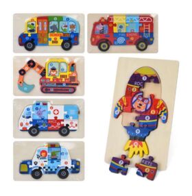 ИД Дерев гра MD 0768 Пазли 10 дет, 6 видів