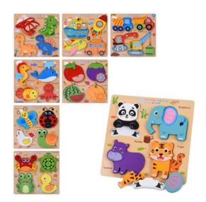 ИД Дерев гра MD 0771 Пазли, 4 в 1, 8 видів