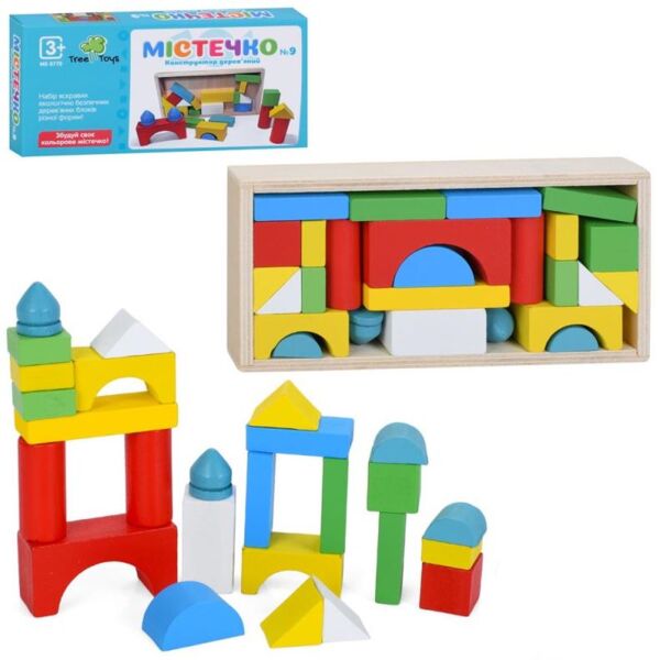 Гра деревяна Конструктор Містечко будівельні блоки MD 0770 Ціна (цена) 65.90грн. | придбати  купити (купить) Гра деревяна Конструктор Містечко будівельні блоки MD 0770 доставка по Украине, купить книгу, детские игрушки, компакт диски 0