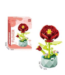 Конструктор Квітка у горщику 9 х 11 х 17 см в коробці 4,2 х 14 х 19,5 см 6630-N2