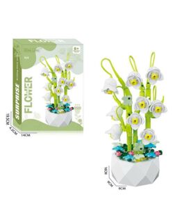 Конструктор Квітка у горщику 9 х 9 х 16 см в коробці 4,2 х 14 х 19,5 см 6630-N4