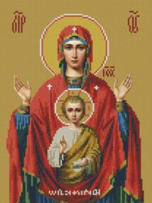 Алмазна мозаїка б/підрамн 30х40 ZAV3040-1 Мати "Strateg"