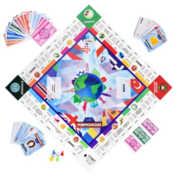 Гра настільна Економіка світу 31028 Ціна (цена) 392.70грн. | придбати  купити (купить) Гра настільна Економіка світу 31028 доставка по Украине, купить книгу, детские игрушки, компакт диски 3