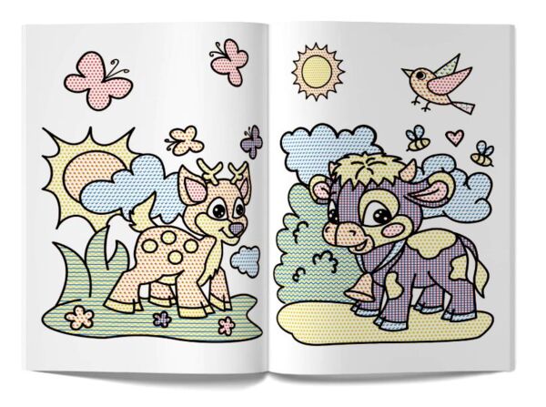 Великі водяні розмальовки малята тварин Ціна (цена) 34.10грн. | придбати  купити (купить) Великі водяні розмальовки малята тварин доставка по Украине, купить книгу, детские игрушки, компакт диски 2