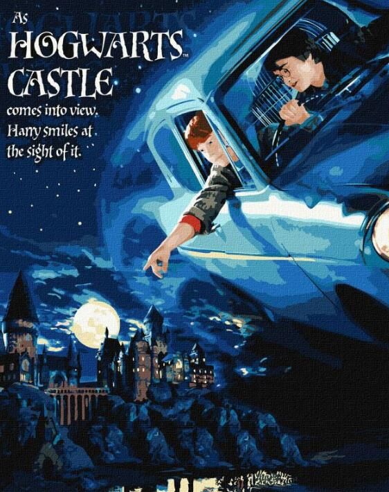 Розпис по номерах 40х50 КН08719 Harry Potter Політ на авто з фарбами металік Ідейка Ціна (цена) 244.10грн. | придбати  купити (купить) Розпис по номерах 40х50 КН08719 Harry Potter Політ на авто з фарбами металік Ідейка доставка по Украине, купить книгу, детские игрушки, компакт диски 0