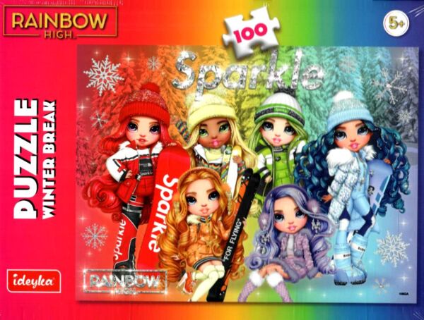 Пазли 100 елементів Rainbow High Winter Break LP100-002 Ціна (цена) 173.00грн. | придбати  купити (купить) Пазли 100 елементів Rainbow High Winter Break LP100-002 доставка по Украине, купить книгу, детские игрушки, компакт диски 0