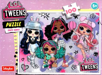 Пазли 100 елементів Tweens Skate Dance LP100-003