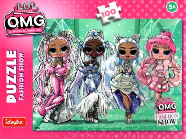 Пазли 100 елементів LOL Surprise OMG Fashion Show LP100-005 Ціна (цена) 173.00грн. | придбати  купити (купить) Пазли 100 елементів LOL Surprise OMG Fashion Show LP100-005 доставка по Украине, купить книгу, детские игрушки, компакт диски 0