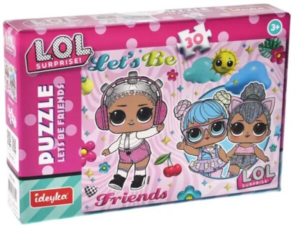 Пазли 30 елементів LOL Surprise Lets Be Friends LP30-001 Ціна (цена) 94.00грн. | придбати  купити (купить) Пазли 30 елементів LOL Surprise Lets Be Friends LP30-001 доставка по Украине, купить книгу, детские игрушки, компакт диски 0