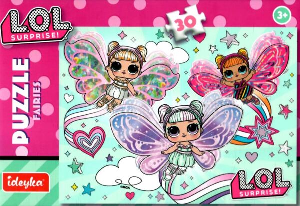 Пазли 30 елементів LOL Surprise Fairies LP30-002 Ціна (цена) 94.00грн. | придбати  купити (купить) Пазли 30 елементів LOL Surprise Fairies LP30-002 доставка по Украине, купить книгу, детские игрушки, компакт диски 0