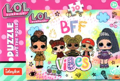 Пазли 30 елементів LOL Surprise Rave The World LP30-005