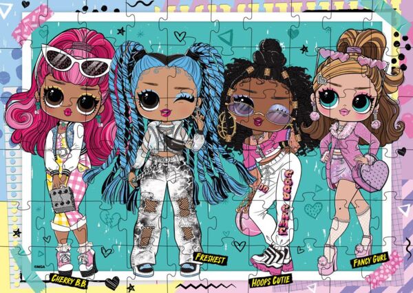 Пазли 60 елементів LOL Surprise Tweens Here I Come LP60-001 Ціна (цена) 109.80грн. | придбати  купити (купить) Пазли 60 елементів LOL Surprise Tweens Here I Come LP60-001 доставка по Украине, купить книгу, детские игрушки, компакт диски 0