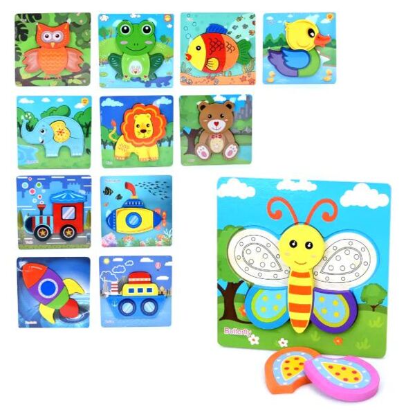 Деревяні пазли 12 деталей мікс видів MD 1532 Ціна (цена) 64.20грн. | придбати  купити (купить) Деревяні пазли 12 деталей мікс видів MD 1532 доставка по Украине, купить книгу, детские игрушки, компакт диски 0