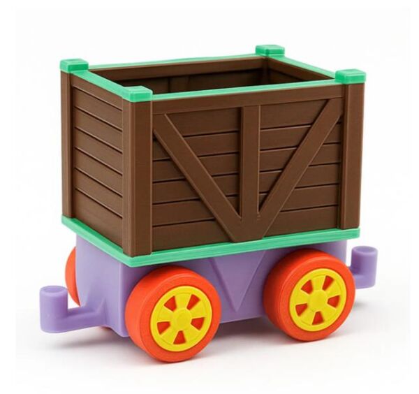 Вагон 3D Лісовий TR-5003 Ціна (цена) 199.00грн. | придбати  купити (купить) Вагон 3D Лісовий TR-5003 доставка по Украине, купить книгу, детские игрушки, компакт диски 0