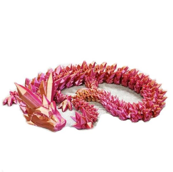 Дракон 50 см Рожево-золотий DGK495-XL Ціна (цена) 460.00грн. | придбати  купити (купить) Дракон 50 см Рожево-золотий DGK495-XL доставка по Украине, купить книгу, детские игрушки, компакт диски 2