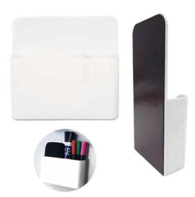 Підставка пластикова для губки та маркерів для дошки на магніті 12 х 10 см 1-10