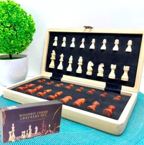 Шахи деревяні на магніті 29 см C29