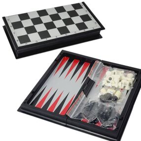 Шахи шашки нарди 30 см 3144