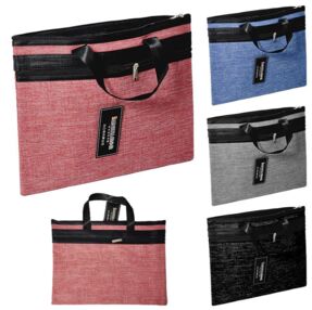 Портфель тканевий на замочку 36 х 30 см 37-26