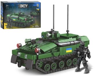 Конструктор Військовий бронетранспортер фігурки 573 деталі KB 1112