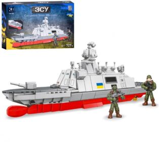 Конструктор Військовий корабль 727 деталей KB 1149