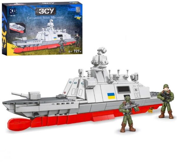 Конструктор Військовий корабль 727 деталей KB 1149 Ціна (цена) 496.30грн. | придбати  купити (купить) Конструктор Військовий корабль 727 деталей KB 1149 доставка по Украине, купить книгу, детские игрушки, компакт диски 0