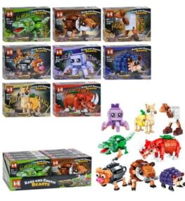 Конструктор Монстр від 82 деталей 8 видів MG 2206