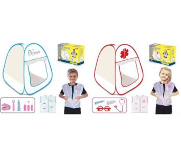 Намет піраміда лікарня накидка медичні інструменти халат 2 види MR 1269