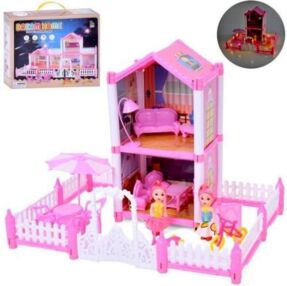 Будиночок 2 поверхи меблі лялька 2 штуки SH99-2