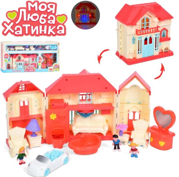 Будиночок автомобіль фігурка 3 штуки меблі музичний WD-933D Ціна (цена) 705.00грн. | придбати  купити (купить) Будиночок автомобіль фігурка 3 штуки меблі музичний WD-933D доставка по Украине, купить книгу, детские игрушки, компакт диски 0