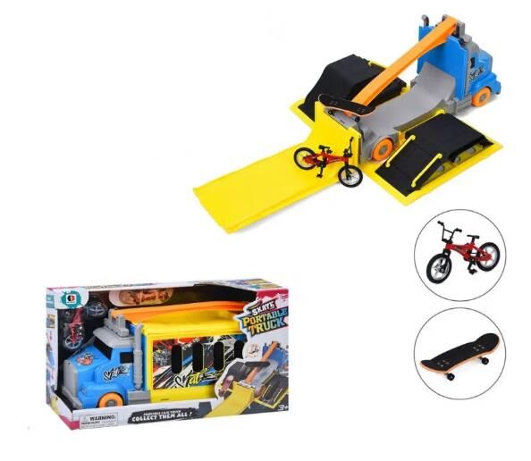 Гра трейлер трек 34 см фінгерборд 10 см мінівелосипед 11 см 1810D Ціна (цена) 686.60грн. | придбати  купити (купить) Гра трейлер трек 34 см фінгерборд 10 см мінівелосипед 11 см 1810D доставка по Украине, купить книгу, детские игрушки, компакт диски 0