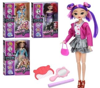 Лялька шарнірна крейда аксесуари 4 види DXF2687-88-89-90