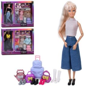 Лялька 30 см з вбранням 3 види FD0415-16-17