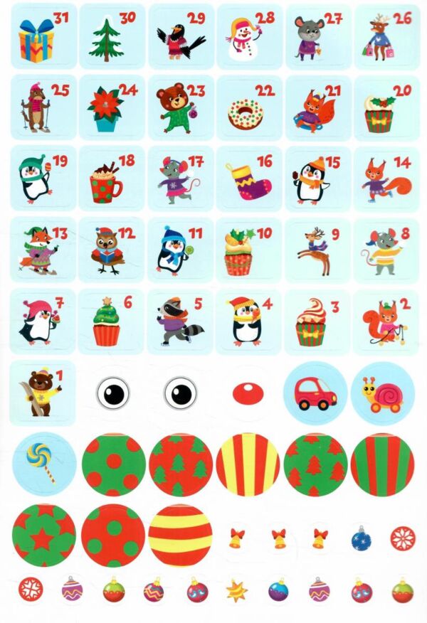 Адвент-розвивалка Ялинка Ціна (цена) 84.90грн. | придбати  купити (купить) Адвент-розвивалка Ялинка доставка по Украине, купить книгу, детские игрушки, компакт диски 3