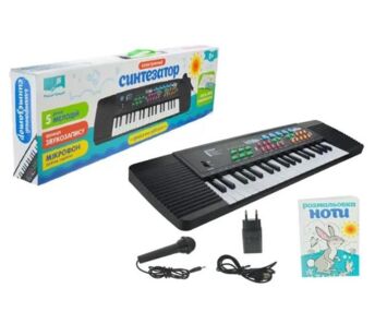 Синтезатор мікрофон від мережі або батарейки PL-3738-U