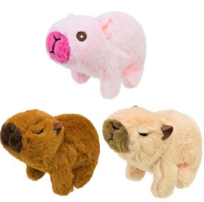 інтерактивна іграшка Капібара ходить звук рухає носом 3 мікс 14х7х12см C23901