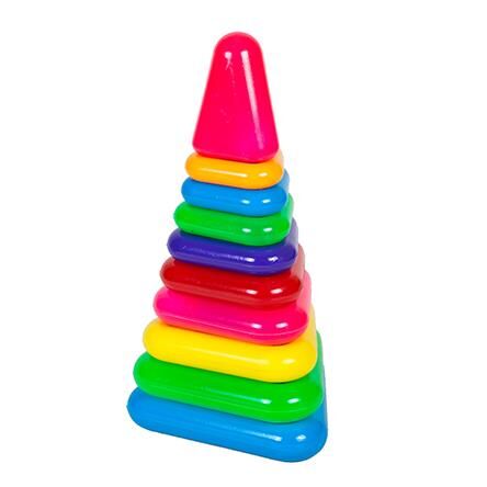 Піраміда трикутна №7 9 елементів 1809 Ціна (цена) 85.79грн. | придбати  купити (купить) Піраміда трикутна №7 9 елементів 1809 доставка по Украине, купить книгу, детские игрушки, компакт диски 0