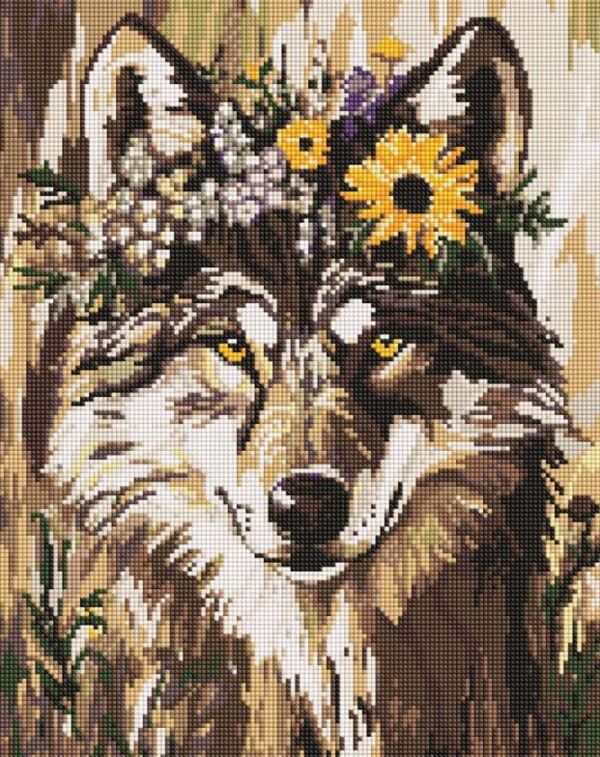 Алмазна мозаїка Гарна вовчиця 40х50 AMO20042 Ціна (цена) 299.20грн. | придбати  купити (купить) Алмазна мозаїка Гарна вовчиця 40х50 AMO20042 доставка по Украине, купить книгу, детские игрушки, компакт диски 0